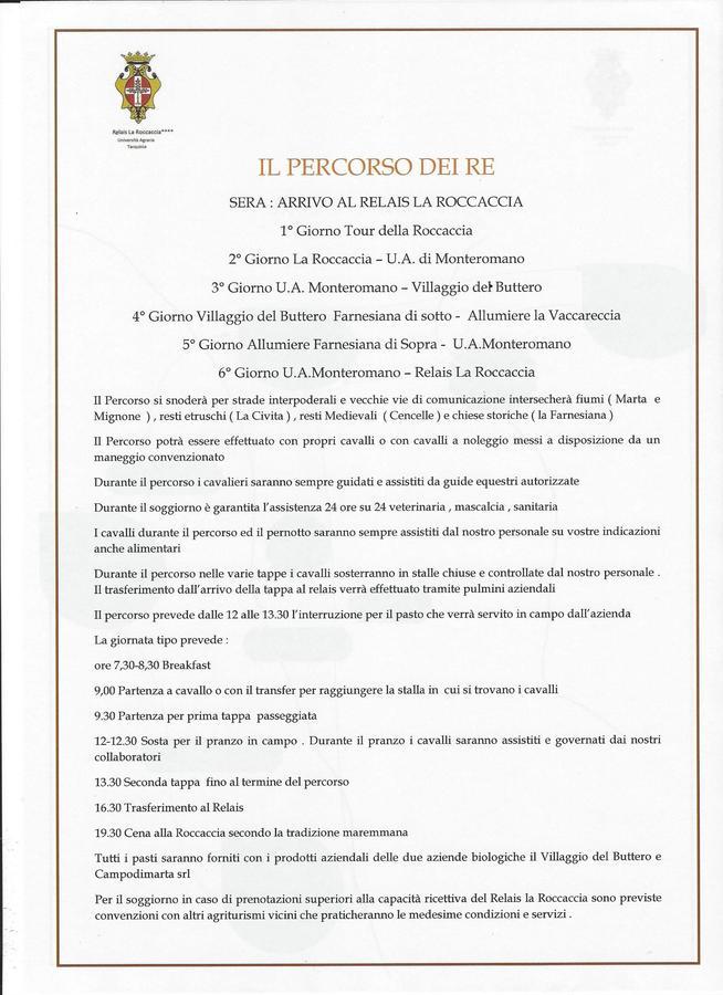 Biocampus La Roccaccia - Universita' Agraria Di Tarquinia Exteriér fotografie